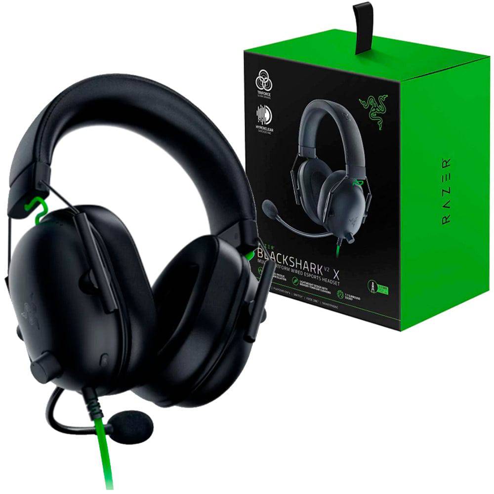 RAZER GAMING HEADSET WIRED BLACKSHARK V2 RAZER GAMING HEADSET WIRED BLACKSHARK V2